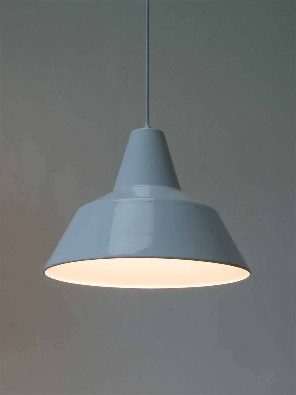White enamel pendant – Louis Poulsen – Axel Wedel Madsen