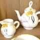 Duo tea or coffee service by the Cerenne workshop in Vallauris, circa 1955