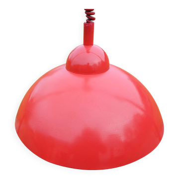 Suspension Vintage Métal Rouge