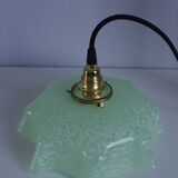 Clichy green glass suspension
