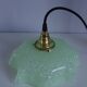 Clichy green glass suspension
