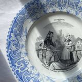 Talking plate series "galanteries"