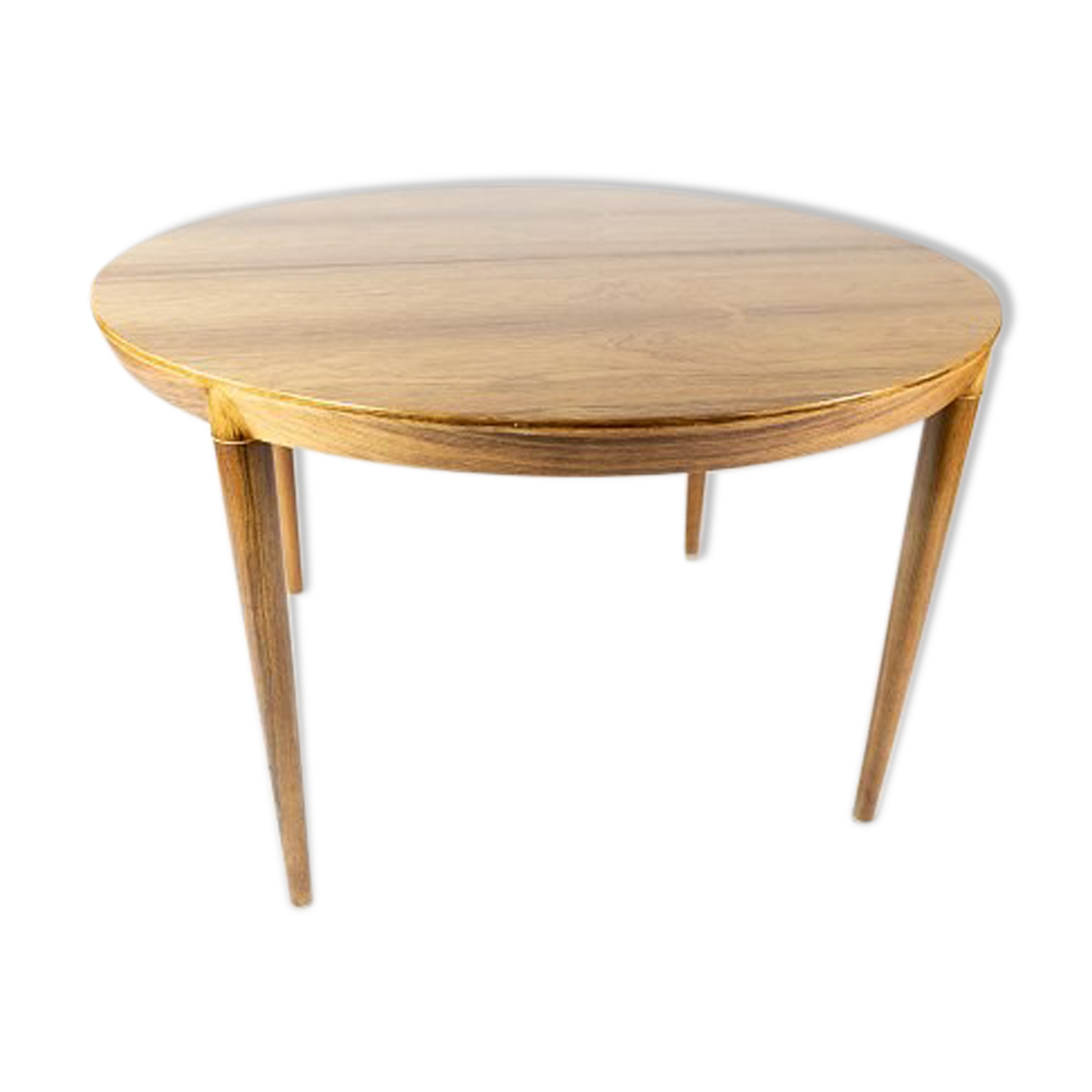 Dining table in rosewood of danish design from the 1960s.