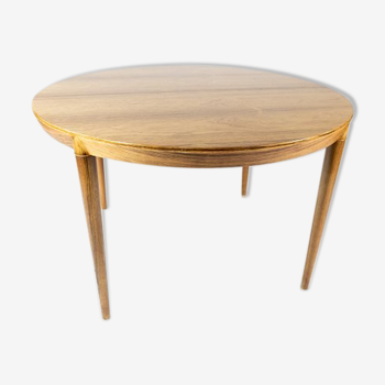 Table à manger en bois de rose de design danois des années 1960.