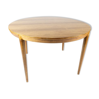 Table à manger en bois de rose de design danois des années 1960.