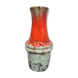 Vase Germany with casting glaze