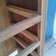Commode vintage pieds compas