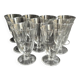 9 Baccarat wine glasses Meurcie service – Art Deco
