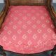 Antique Carved Wing Chair with Cane Sides , Czechoslovakia