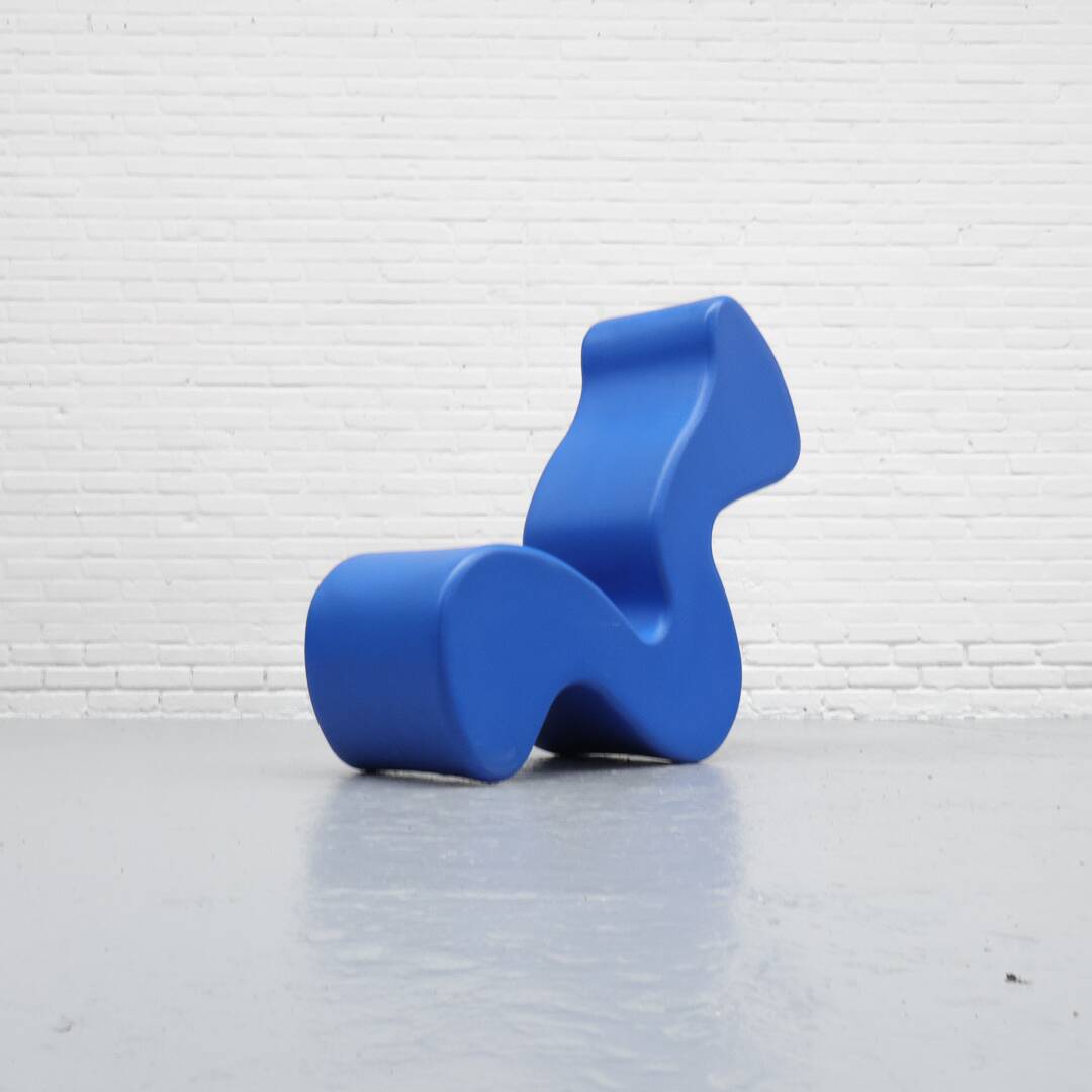 Chaise Bleue Phantom de Verner Panton pour Innovation