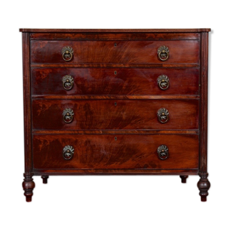 Chest of drawers mahogany, 19th