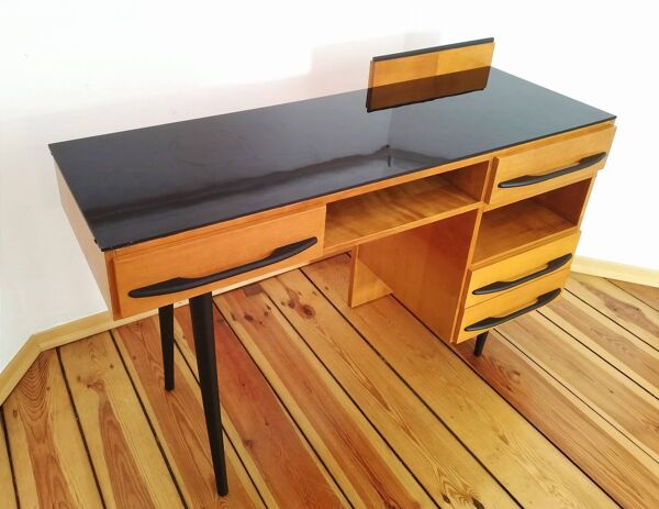 Bureau par M. Pozar pour Up Závody, Tchécoslovaquie, années 1960, lot de 2