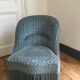 Pair toad armchairs