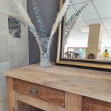 Solid oak buffet