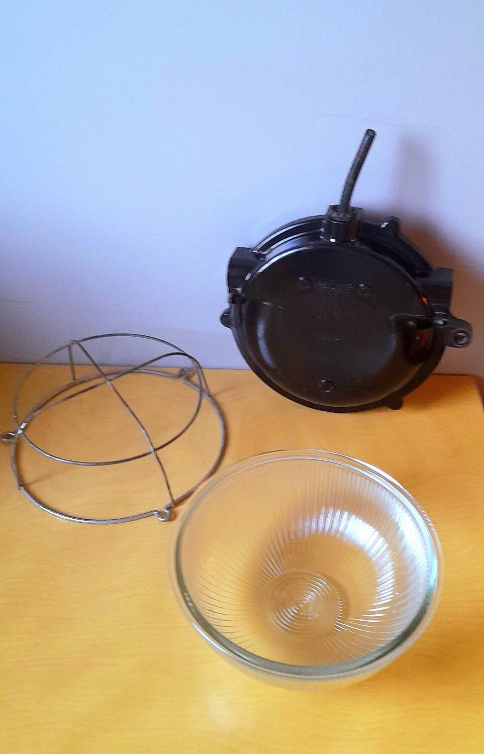 Holophane porthole wall light