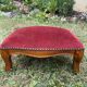 Repose-pieds ancien en bois