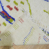 Handmade tribal berber carpet 268 x 193 cm
