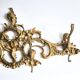 Bronze coat rack in Imperial style from the 1950s.