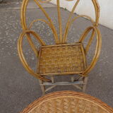 4-piece rattan set