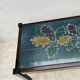 Vintage Coffee Table Ceramic and Solid Wood