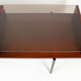 Glass top coffee table, 1970s