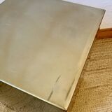 Electro-galvanised metal seat. Pharrell Williams / Vuitton parade, 2024.