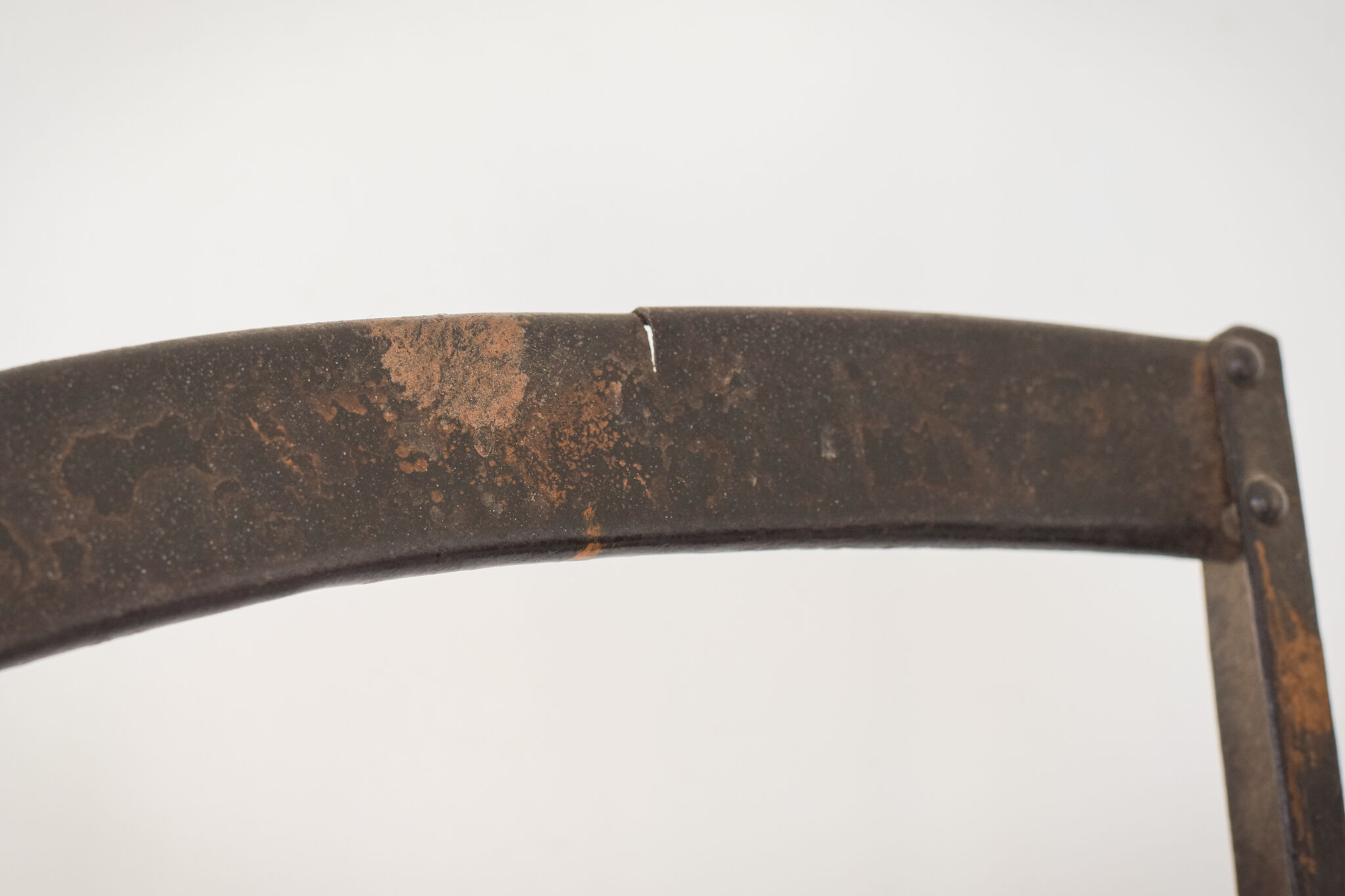 Pair of antique french folding chairs