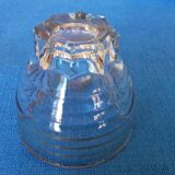 Set de 12 petits verres cerclés or