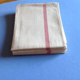 Lot de 6 torchons anciens