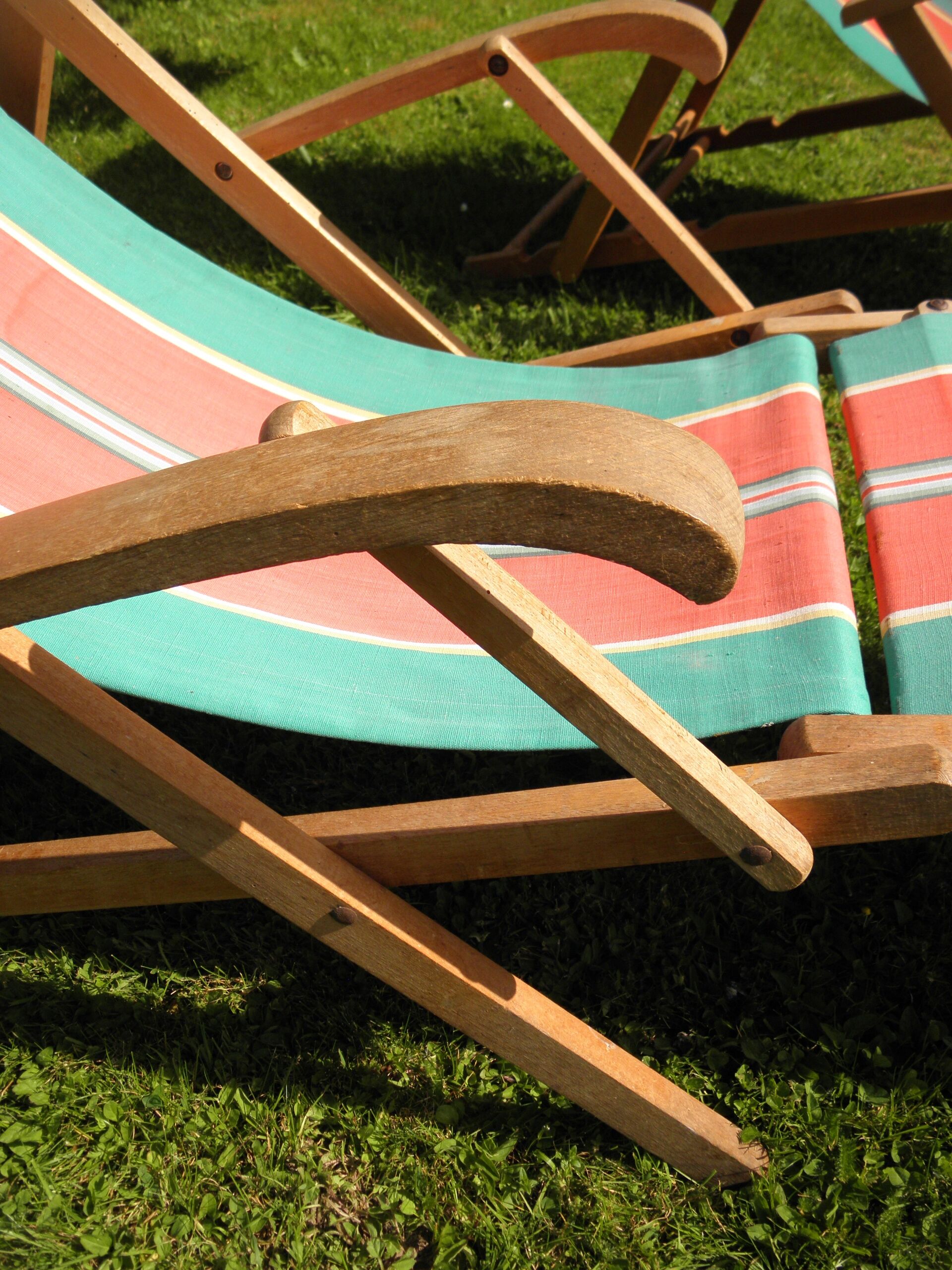 Transat and chair vintage 1960