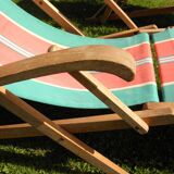 Transat and chair vintage 1960