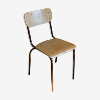 Chaise école vintage