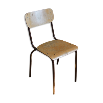 Vintage school chair