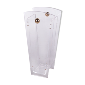 Plexiglass Umbrella Stand Charles Hollis Jones with brass accents, 1970