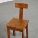 Set of four mountain chairs, La Plagne circa 1970