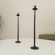 Pair of brutalist / minimalist candlesticks from the 60s