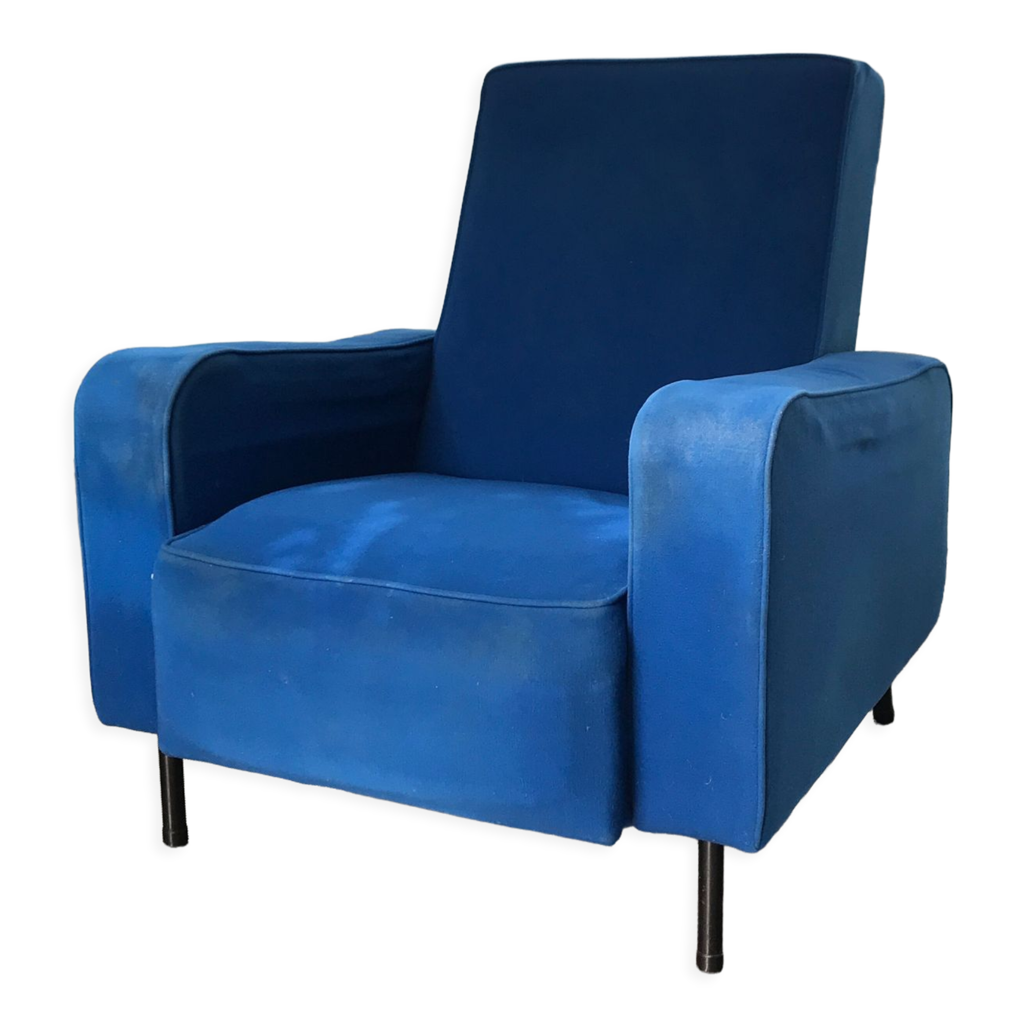 Blue armchair 1950