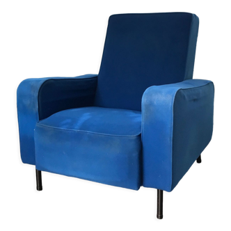 Blue armchair 1950