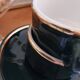 Parisian bistro cups, Chauvigny porcelain