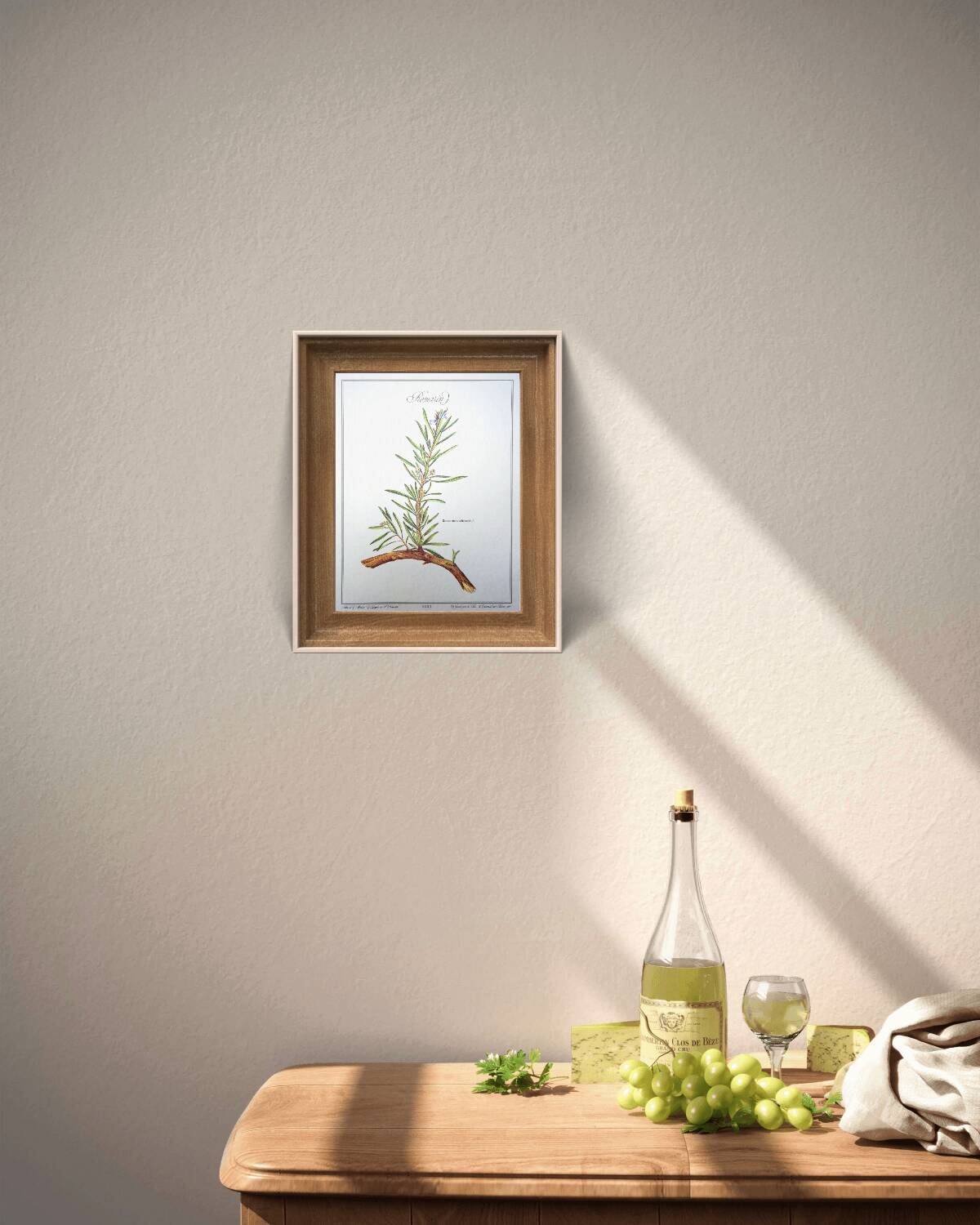 Printed in 1986, Le Romarin.