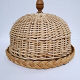 Tray and its vintage wicker bell