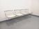 Set of 4 vintage Italian chairs by Gastone Rinaldi in chrome metal.