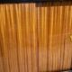 Vitrine en acajou verni 1960/70