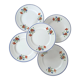 Salins floral dessert plates