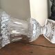 Vase 1960 cut bohemian crystal