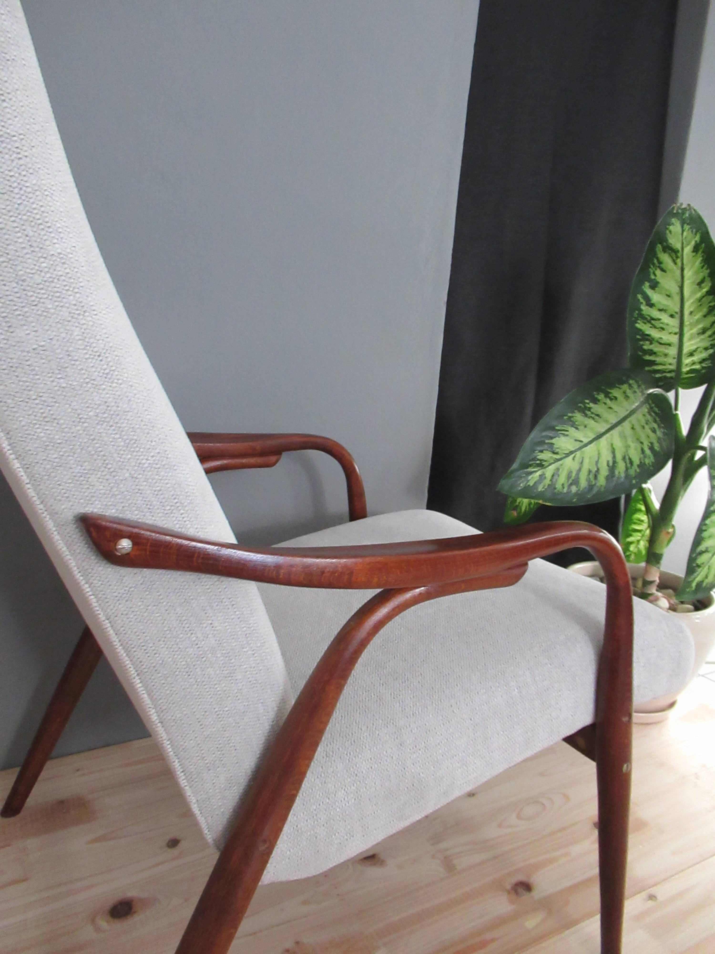Midcentury modern armchair