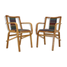 Ensemble de deux fauteuils des années 1970 par Ton, Tchécoslovaquie