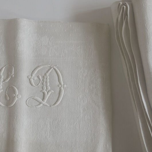 HERE COME EMBROIDERED TABLECLOTHS