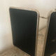 Triptych barber mirror