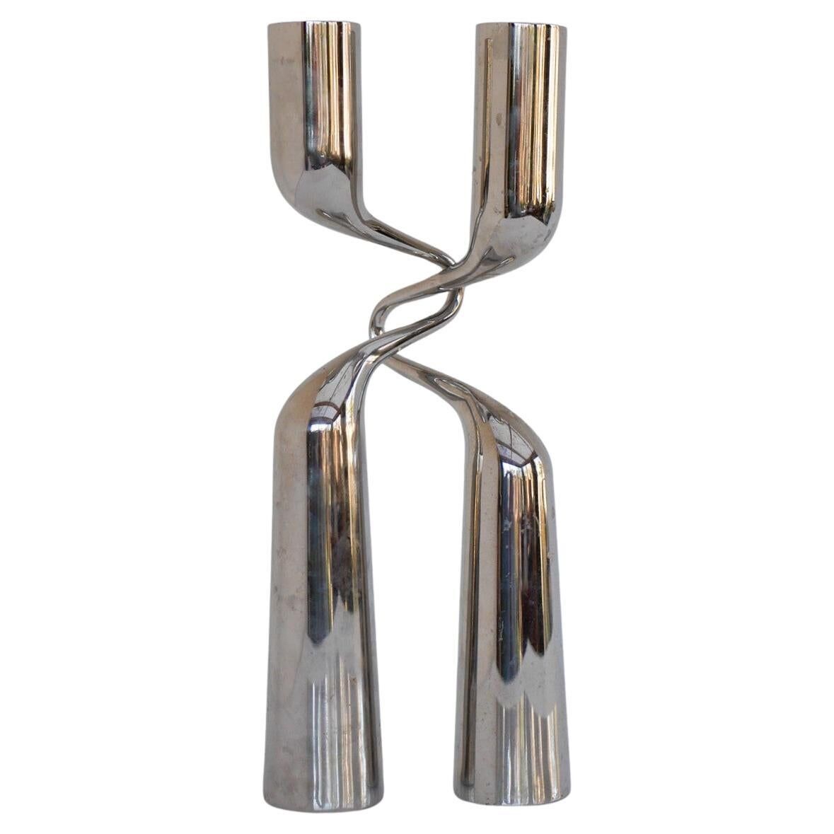 Sculptural Candleholders, 'Tango/Double' Modern Danish design by Mikaela Dörfel